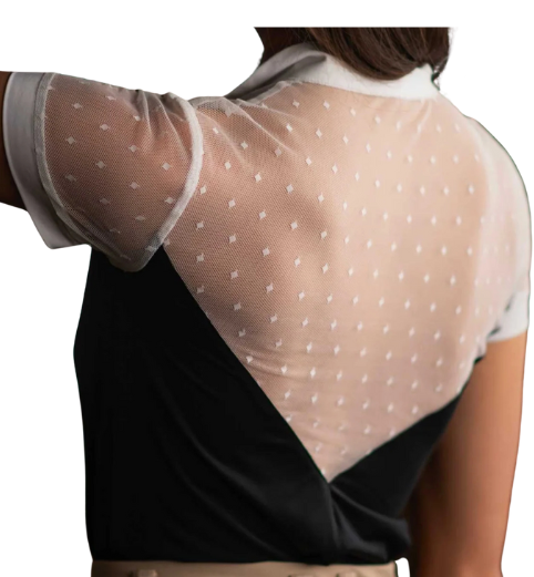 Dapplebay Shine On Show Shirt in Black/White