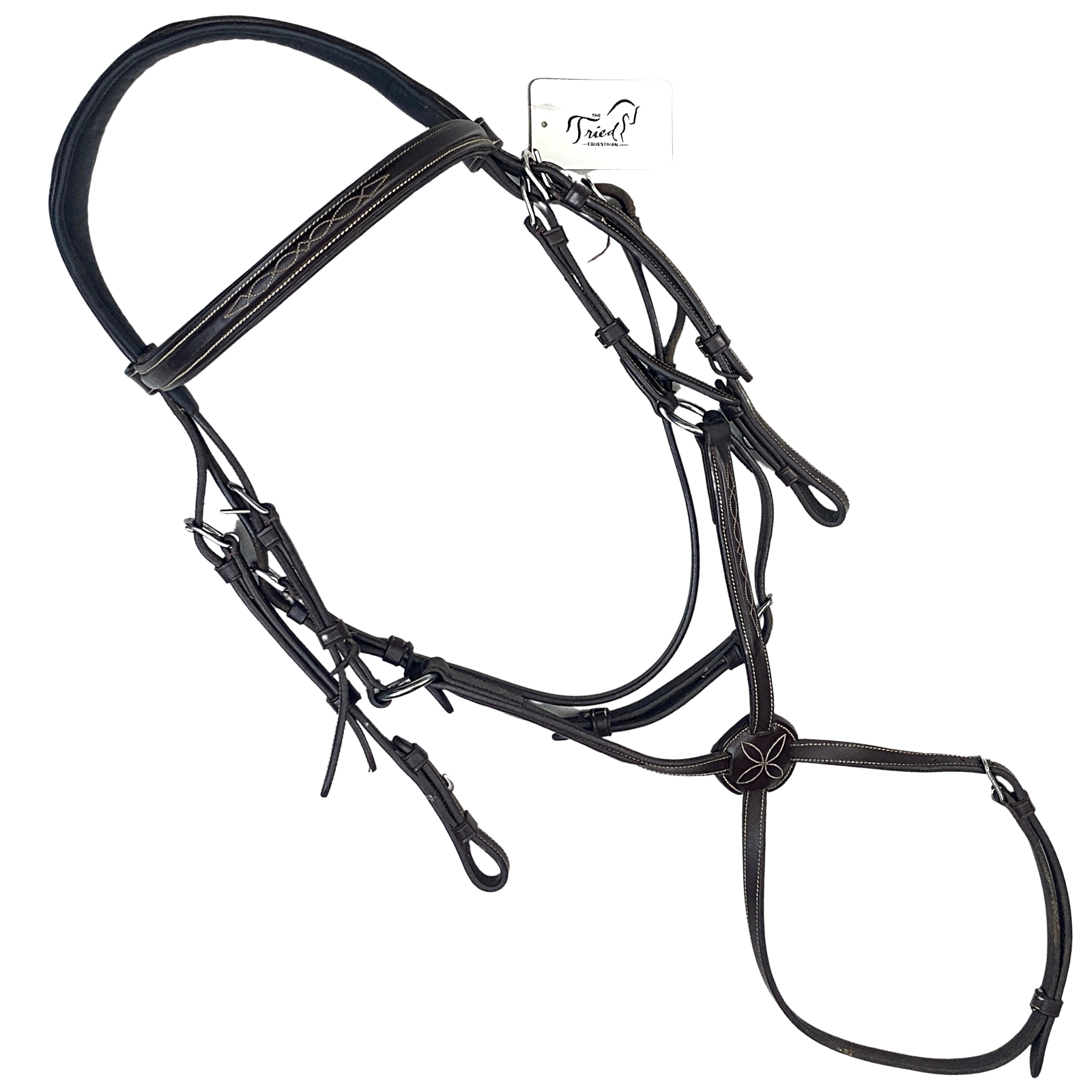 Voltaire Design Figure 8 Bridle in Brown - Full