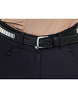 Equestrian Stockholm 'Contest' Belt in Black