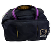 Noble Outfitters Signature Duffle Bag in Black/Purple