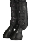 LeMieux Ultra Mesh Snug Front Boots in Black
