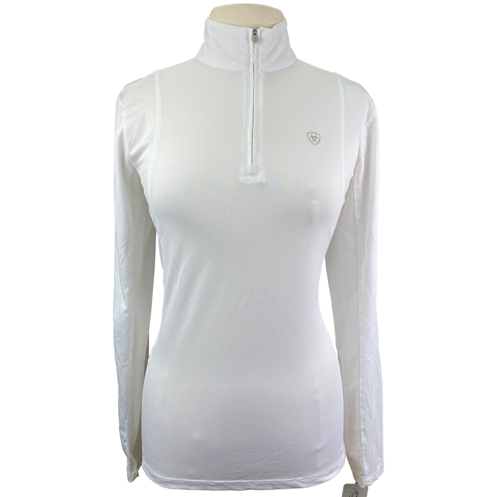 Ariat TEK Heat Series Long Sleeve Shirt in White - Women's Large
