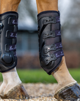 LeMieux Ultra Mesh Snug Front Boots in Black