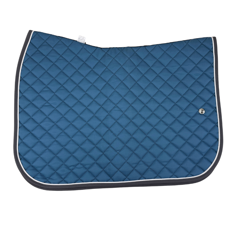 Ogilvy Equestrian Jump Baby Pad in Peacock/Grey 