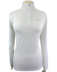 Ariat TEK Heat Series Long Sleeve Shirt in White
