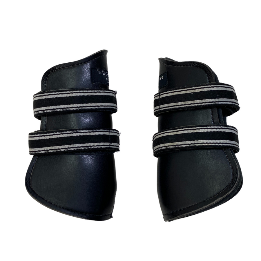 Inside fo EquiFit T-Boot XCEL Hind Boots in Black