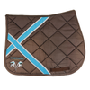 Voltaire Design Saddle Pad in Brown