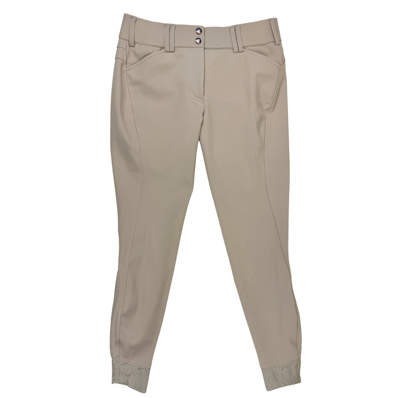 Ariat 'Tri Factor' Knee Patch Breeches in Tan