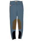 Tailored Sportsman 'Trophy Hunter' Boot Sock Breeches in Surfer Blue/Tan