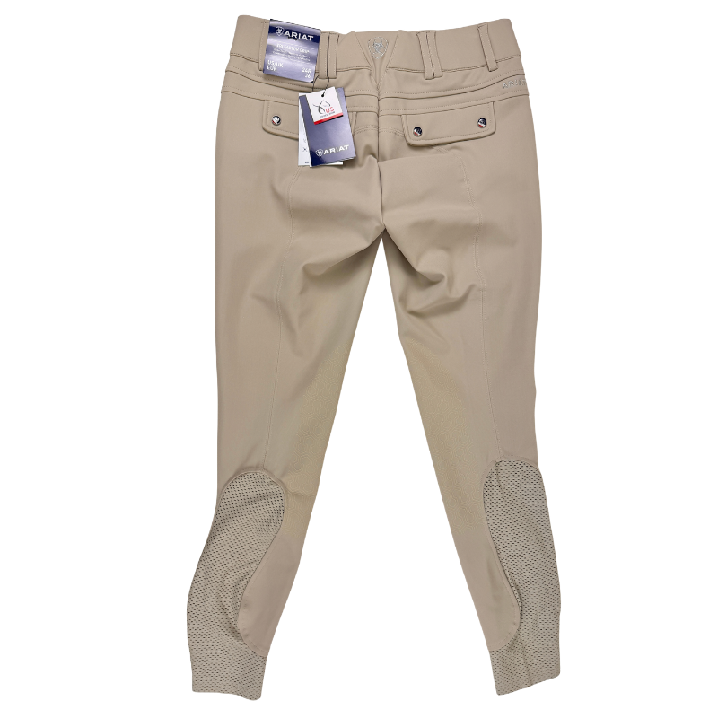 Ariat 'Tri Factor' Knee Patch Breeches in Tan