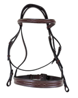 AJR Wide Noseband Hunter Bridle in Brown