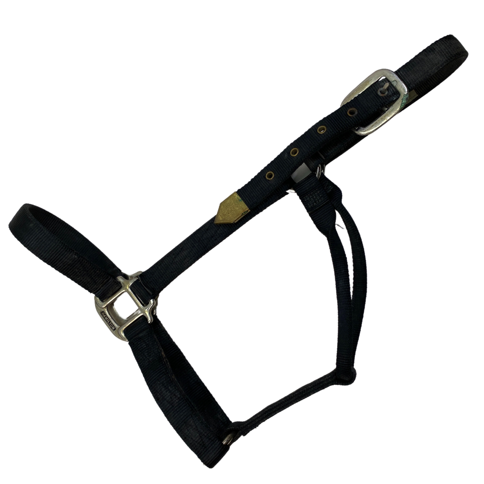 Hamilton Nylon Halter in Black