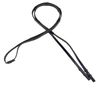 Schockemohle Half Rubber Reins in Black