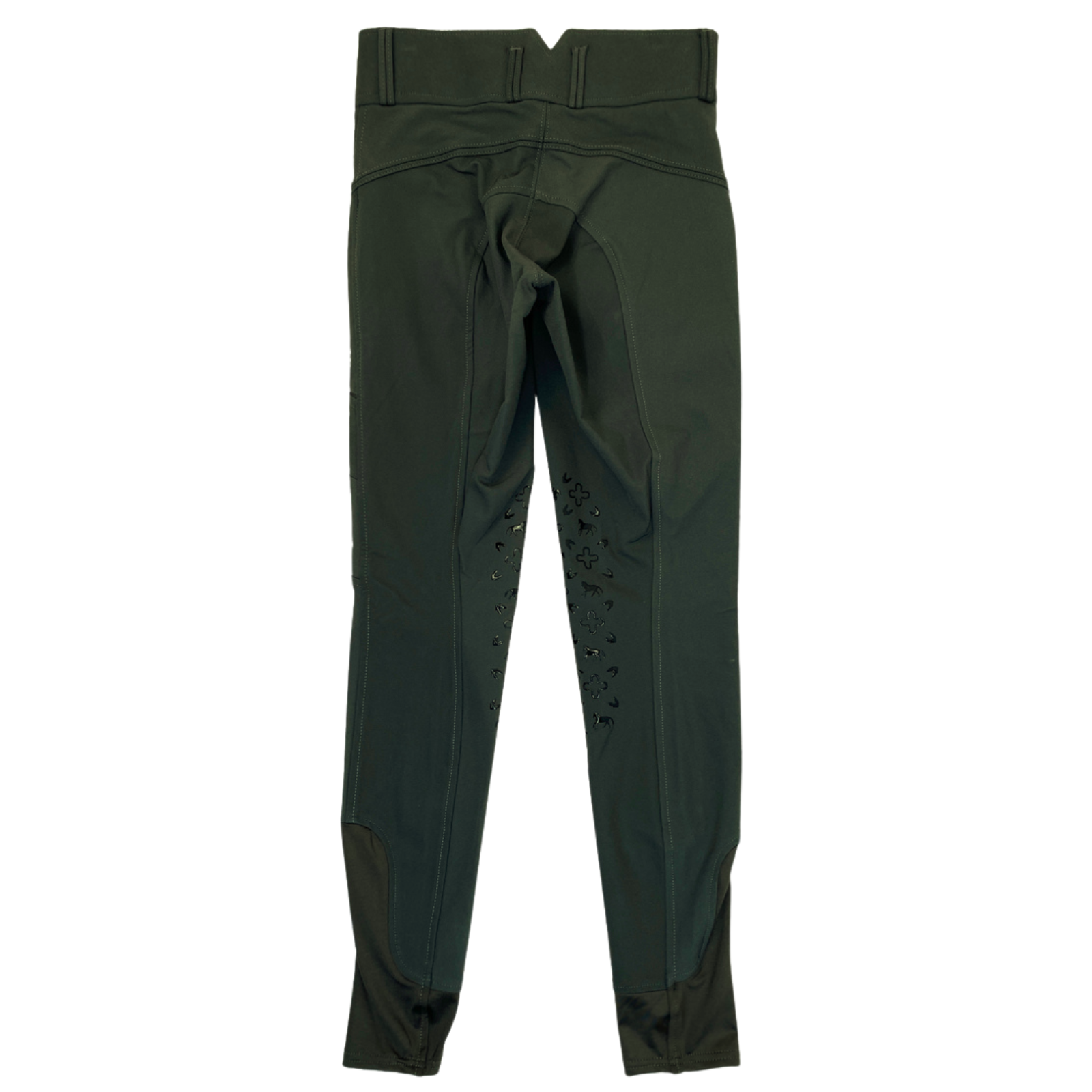 Equestriess Atelier Knee Patch Breeches in Moss