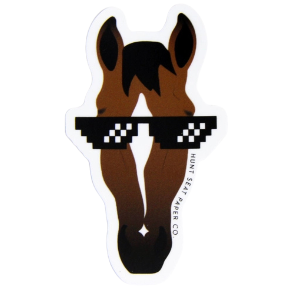 Hunt Seat Paper Co. 'Chill Horse Vibes' Sticker