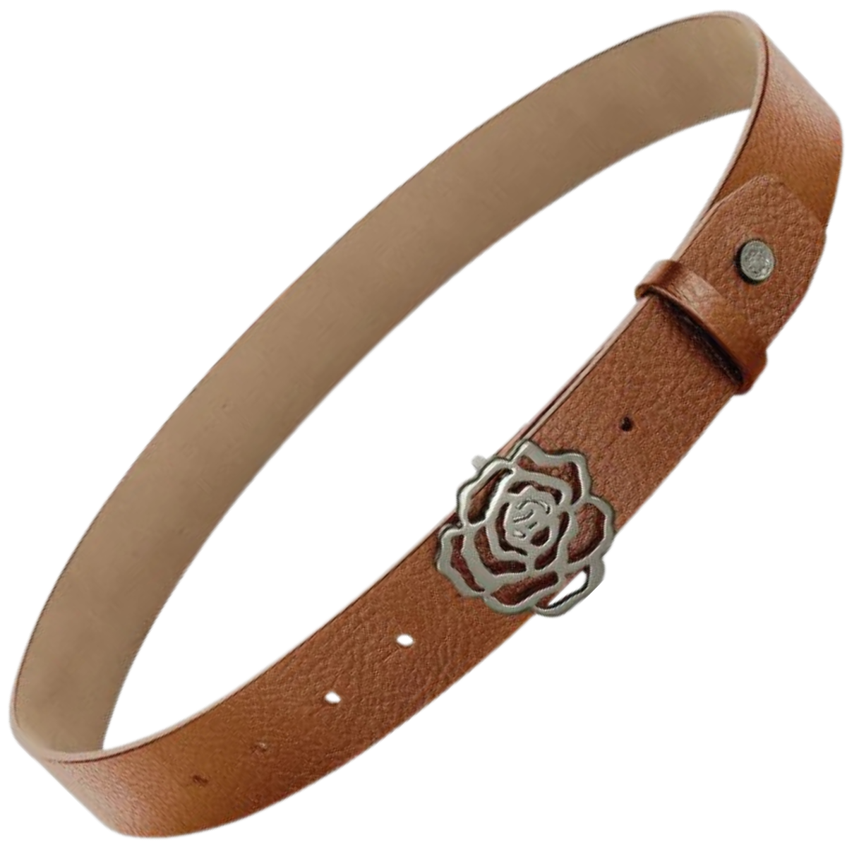 Hannah Childs Rose Belt in Chestnut