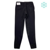 Back of SmartPak Piper Winter Softshell Breeches in Black