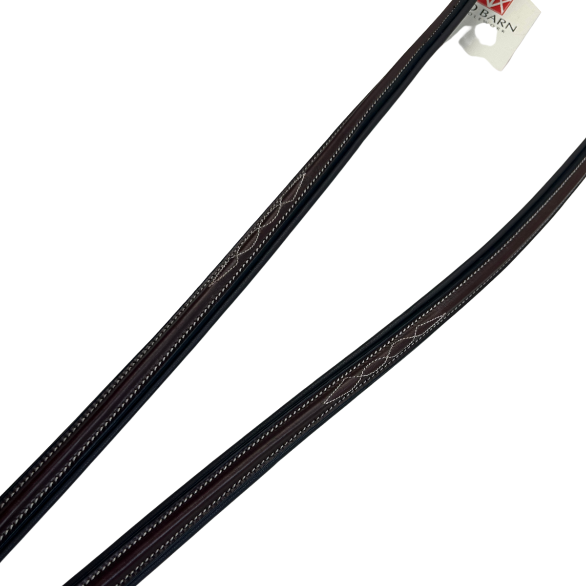 Red Barn Fancy Raised Padded Breastplate in Brown