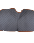 Sixteen Cypress Dressage Saddle Pad in Herringbone/Cognac