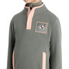 LeMieux Mini 'Mae' Popper Fleece Pullover in Rosemary