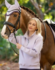LeMieux 'Keira' Quarter Zip Sweater in Lilac - Women's UK 10 (US Small)