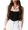 Dapplebay Shine On Show Shirt in Black/White