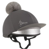 LeMieux Pom Hat Silk in Slate Grey