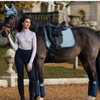 LeMieux Suede Dressage Pad in Glacier