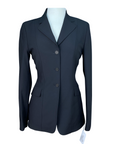 RJ Classics 'Nora' Grey Label Show Coat in Navy