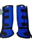 Courbette Fleece Shipping Boots in Blue
