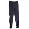 Free Ride Equestrian 'Lux' Knee Patch Breeches in Steel Grey
