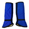 Inside of Courbette Fleece Shipping Boots in Blue