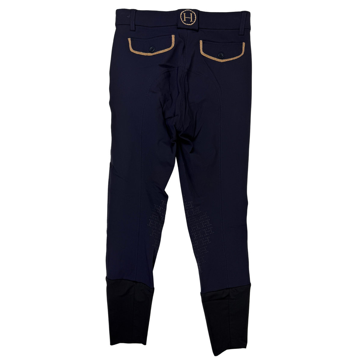 Harcour 'Jaltika'  Gold Edition Breeches in Navy/Rose Gold