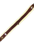 Majestic Ally Mink Fleece Padded Girth in Brown