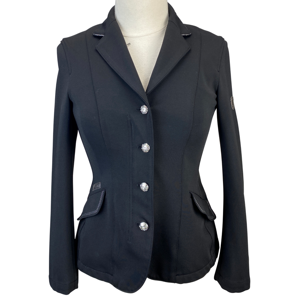 Front of Pikeur 'Sarissa' Show Coat in Black - Women's GE 34 (US 2)
