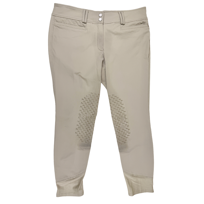 RJ Classics 'Harper' Knee Patch Breeches in Tan