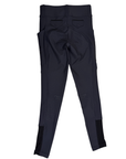 Free Ride Equestrian 'Lux' Full Seat Breeches in Steel Grey