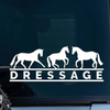 Dapplebay Vinyl Decal in Dressage