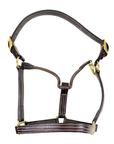 Walsh Triple Stitch British Leather Halter in Brown
