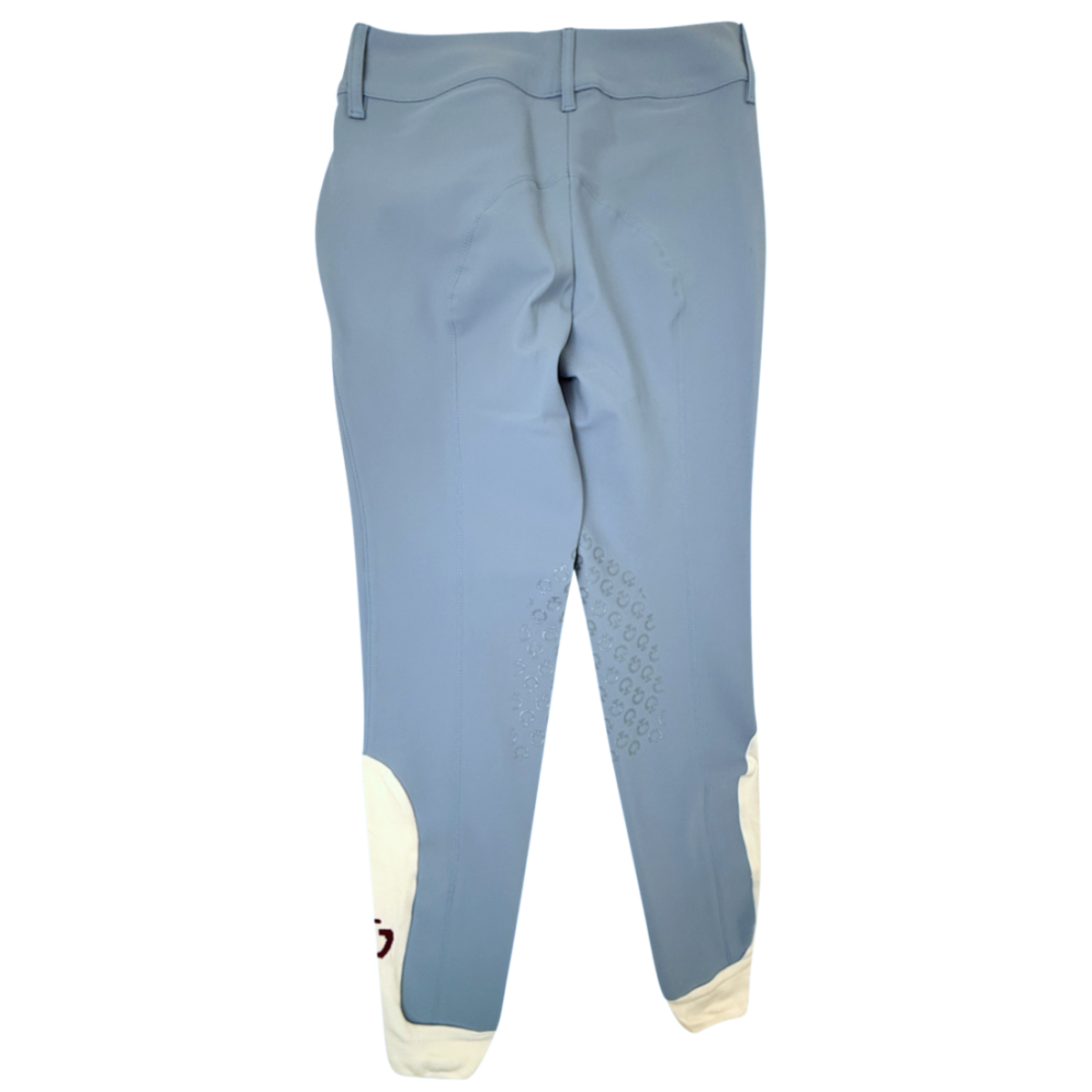 Cavalleria Toscana 'American' Knee Grip Breeches in Light Blue 