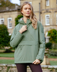 LeMieux 'Phoebe' Half-Zip Waterproof Jacket in Rosemary
