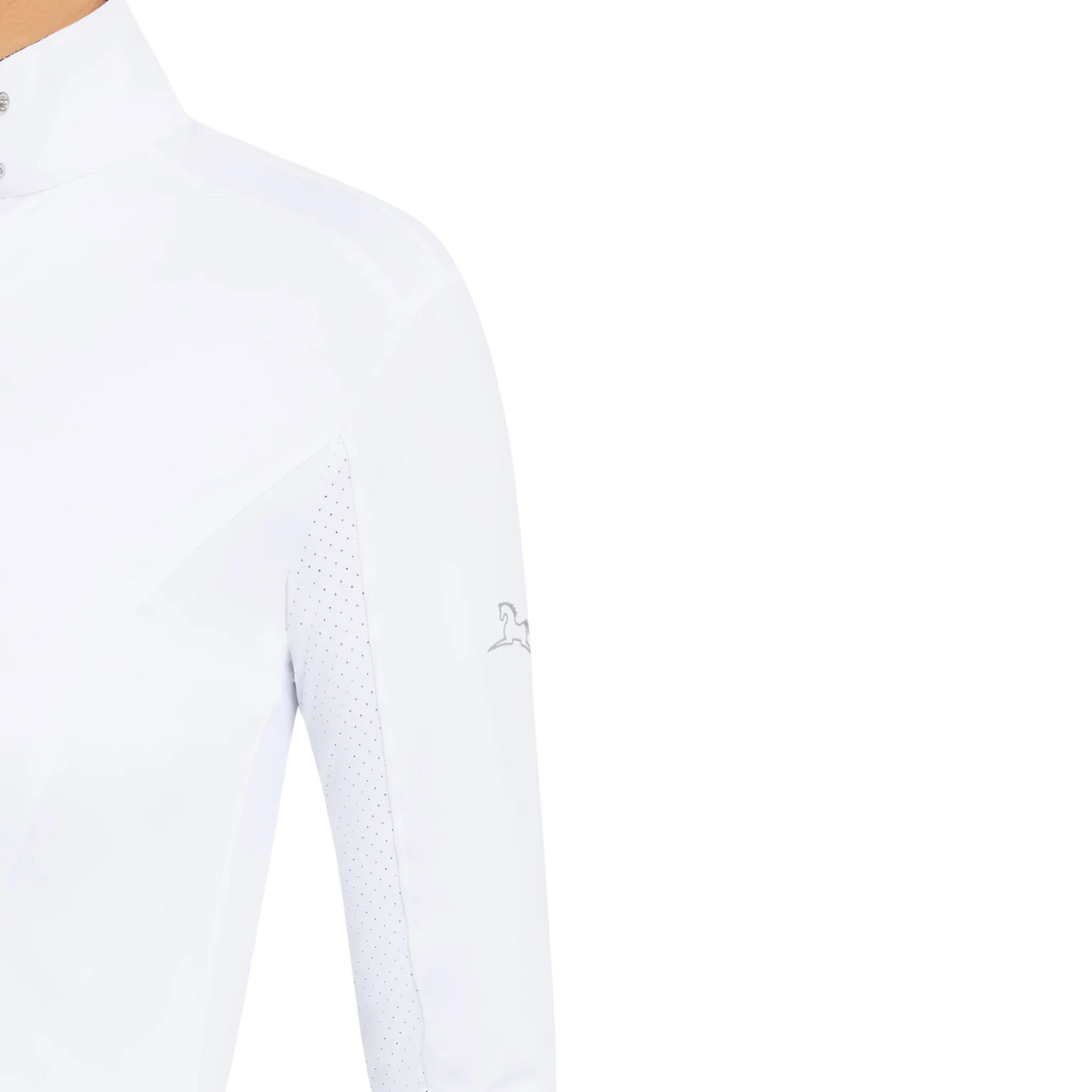 R.J. Classics 'Tori' Long Sleeve Show Shirt in White/Martinis