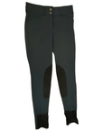 RJ Classics Kids 'Avery' Knee Patch Breeches in Hunter Green