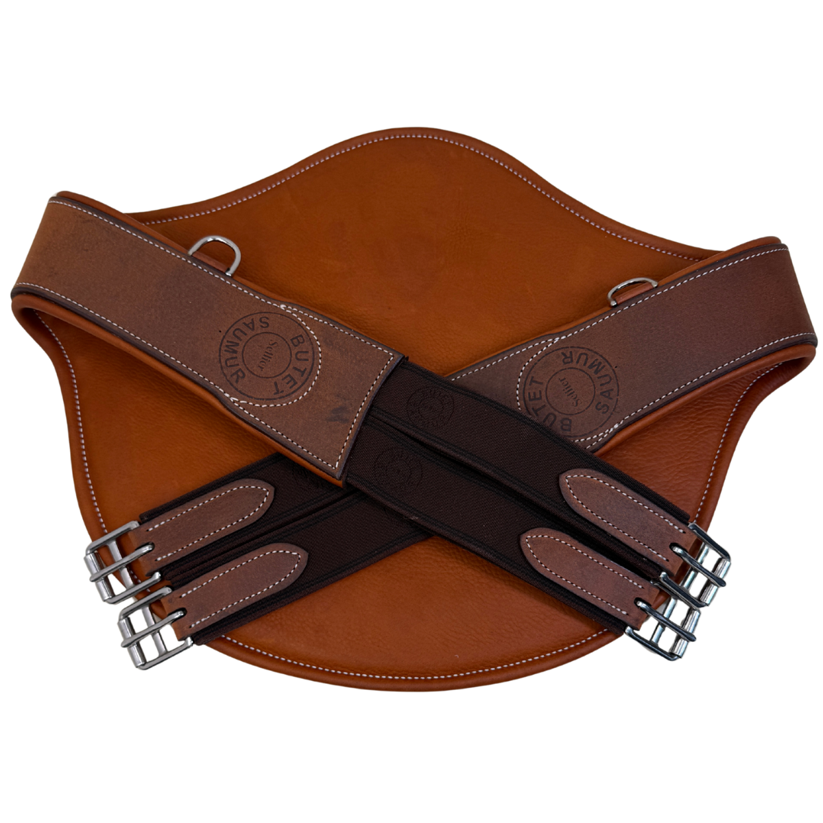 Butet Stud Belly Guard Girth in Gold