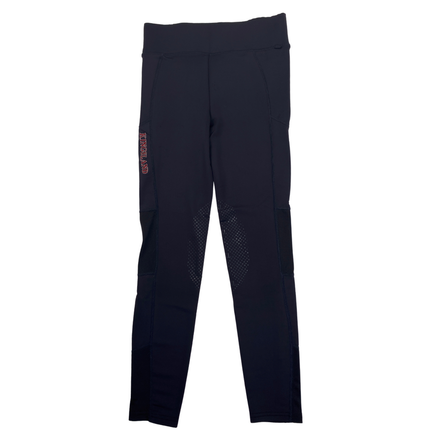 Kingsland Riding Tights in Charcoal
