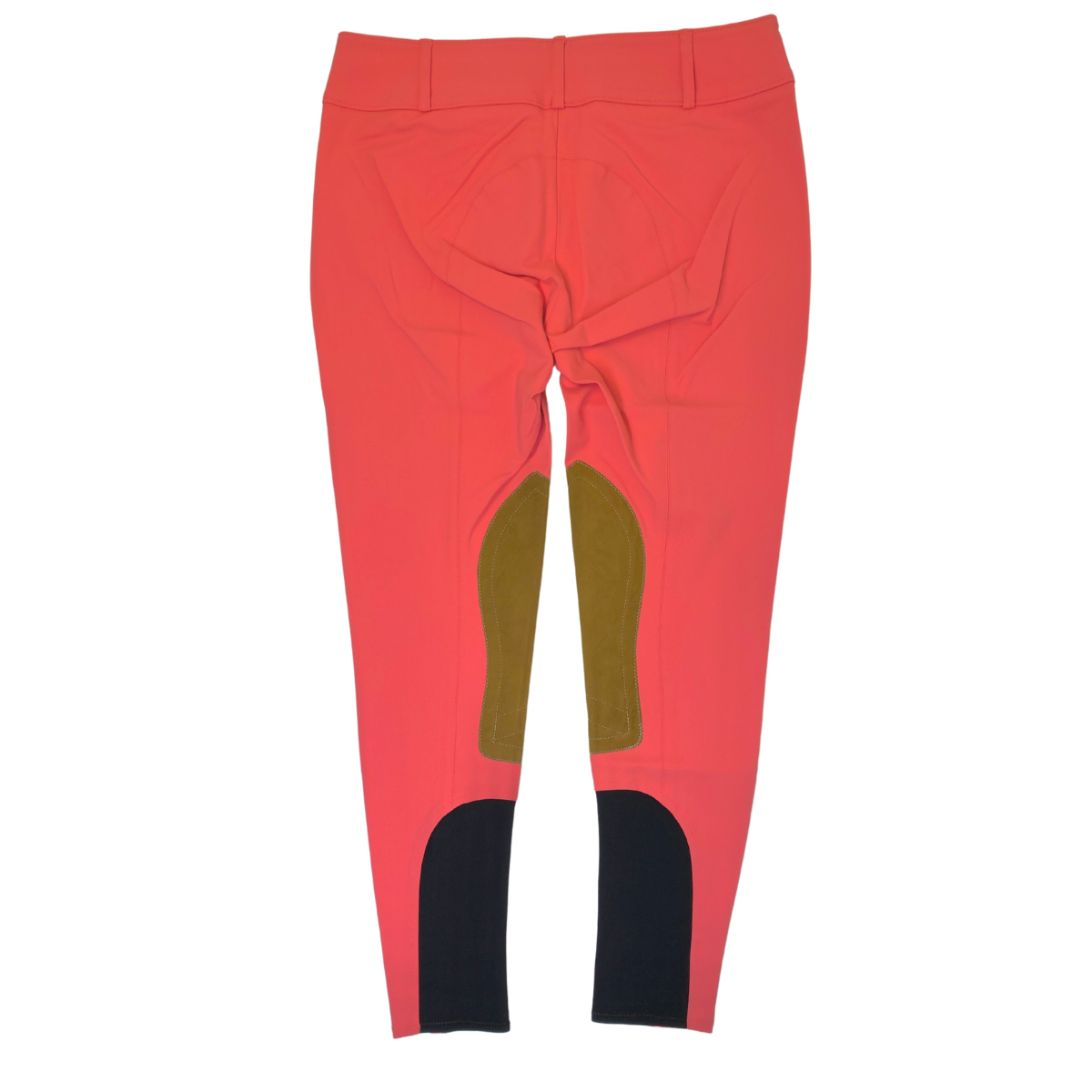 Back of Tailored Sportsman 'Trophy Hunter' Breeches in Sherbet/Tan - Women's 22R