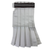 Dara James Designs Stock Tie in White/Black/Burgundy