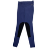 Kerrits Microcord Knee Patch Tights in Cerulean/Black - Women's Small