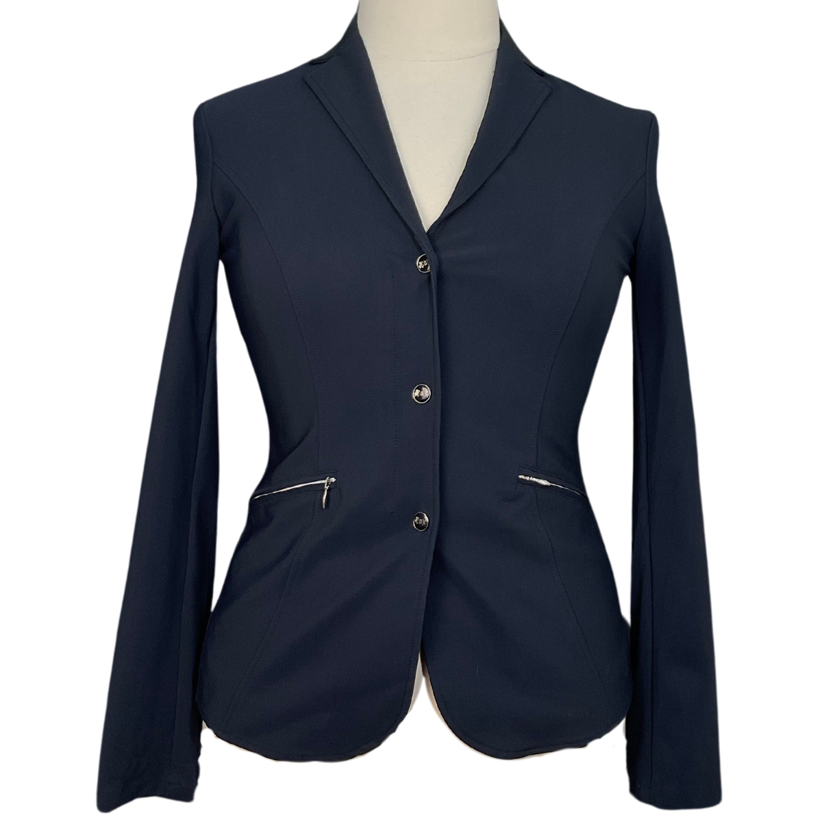 B Vertigo Sonia Softshell Show Jacket in Navy