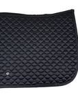 Dapplebay Sport Satin Dressage Saddle Pad in Black